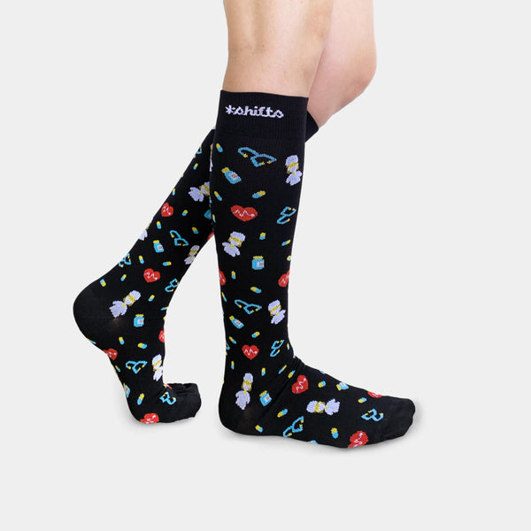 Compression Socks Night Shift (Black) Shifts
